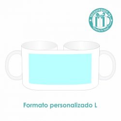 Taza personalizada formato L