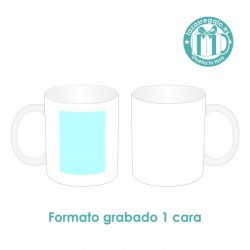 Taza personalizada a 1 cara