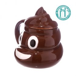 Taza original emoticono caca