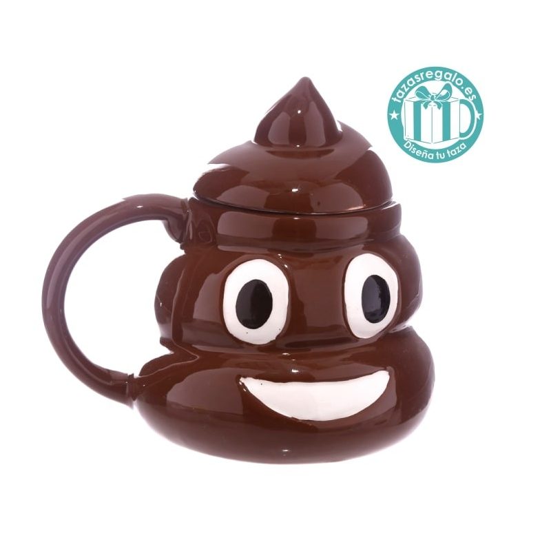 Taza original emoticono caca Taza original emoticono caca