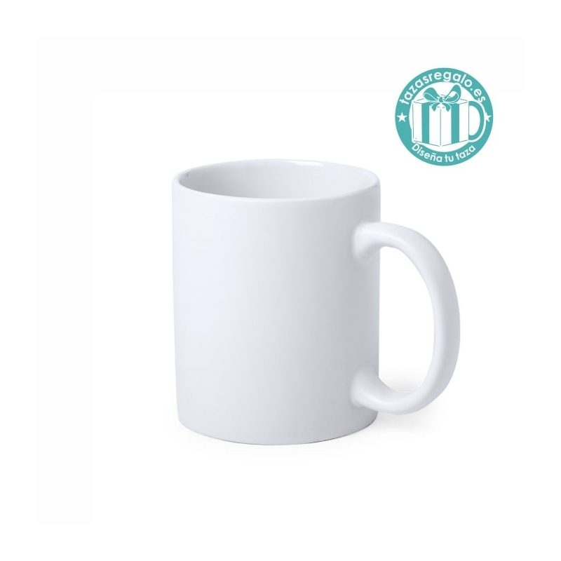 Taza personalizada blanca