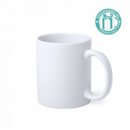 Taza personalizada blanca