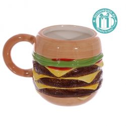 Taza original en forma de hamburguesa